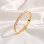 White Stripe Bracelet