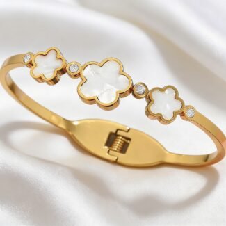 White Clover Bracelet